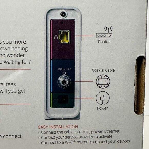 Arris SURFboard SB6190 DOCSIS 3.0 Cable Modem - Picture 11 of 12